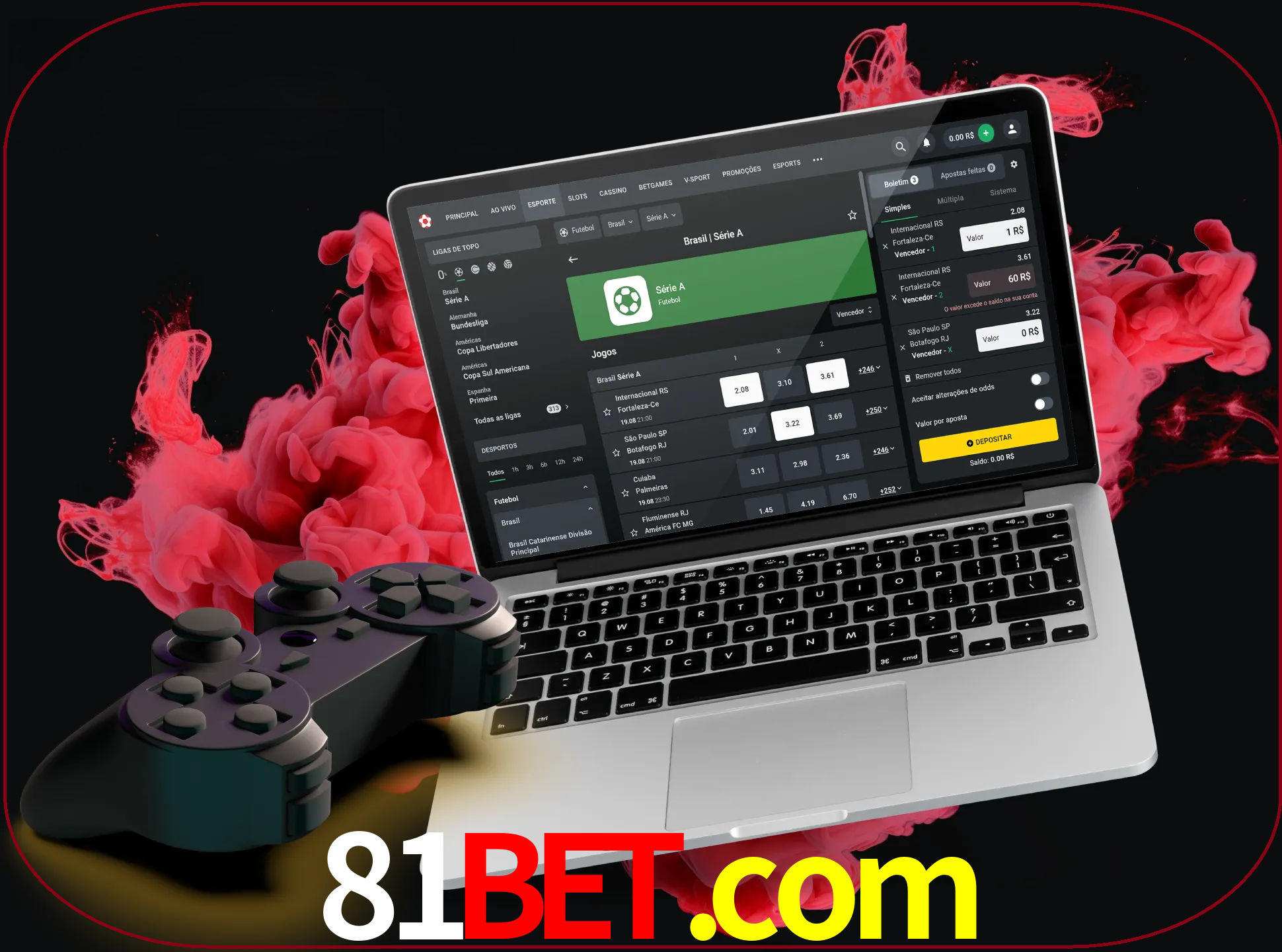 Visite a secção especial de jogos de vídeo em 81bet para descobrir em que jogos pode apostar e ganhar muito dinheiro.